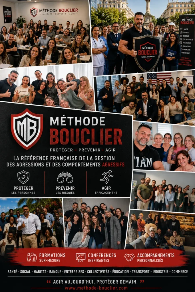 Formation Méthode Bouclier pour prévenir et gérer les agressions et comportements agressifs